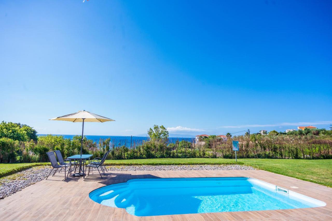 Filon Ktima Beachfront Upscale Villa Karavádhos エクステリア 写真